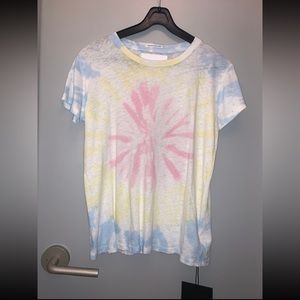 Mother denim tie-dye tee
